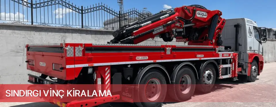 Sındırgı İlçemi Vinç Kiralama